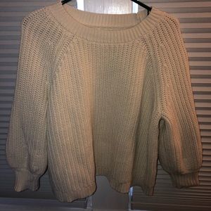 Cream Aerie sweater